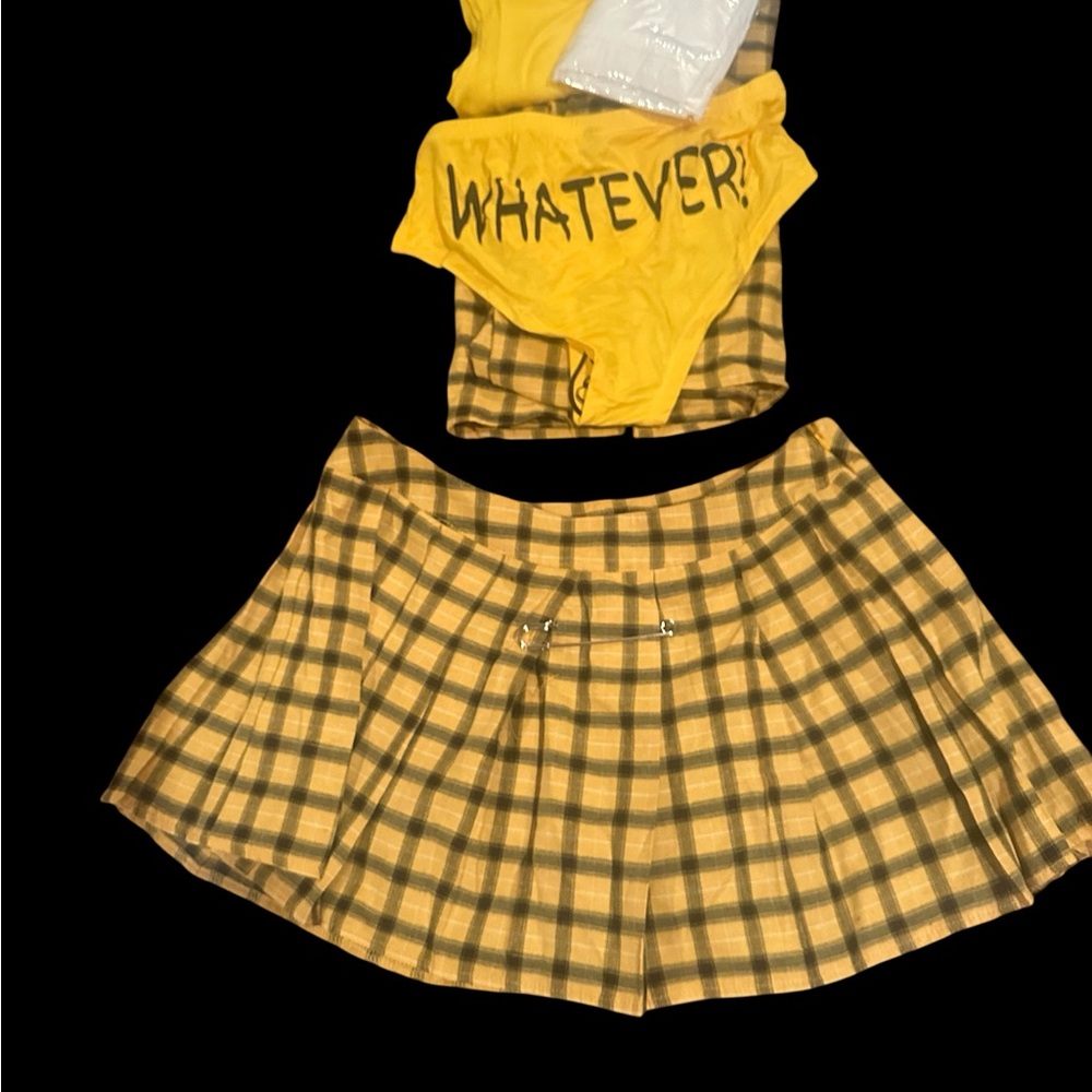 NWT Dolls Kill Trickz N' Treatz Like Whatever Costume Set size XXs - Picture 5 of 9